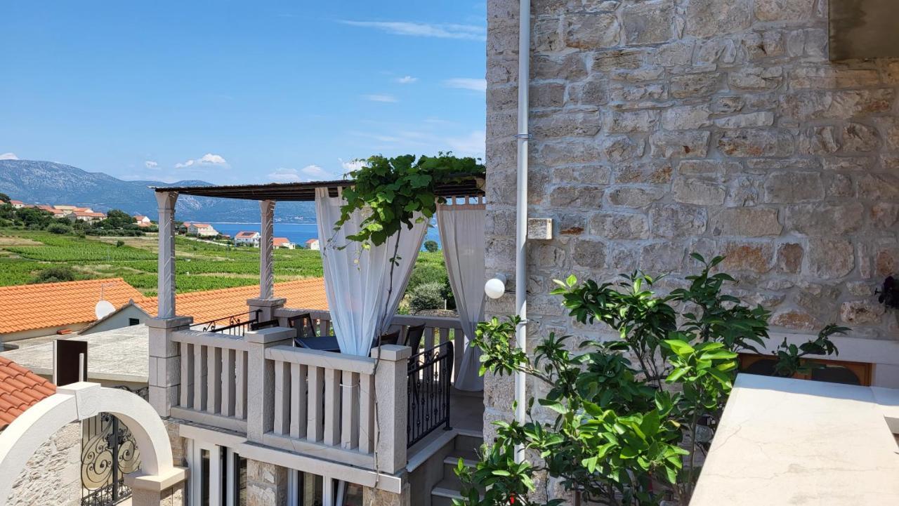 Stone House Apartments Didini Dvori Lumbarda Kültér fotó