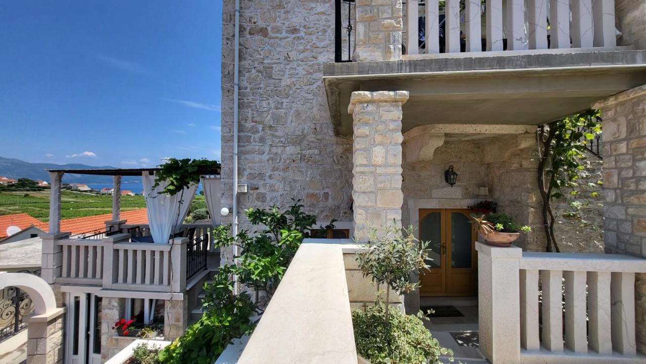 Stone House Apartments Didini Dvori Lumbarda Kültér fotó