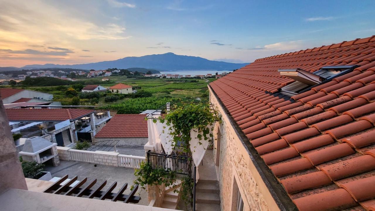 Stone House Apartments Didini Dvori Lumbarda Kültér fotó